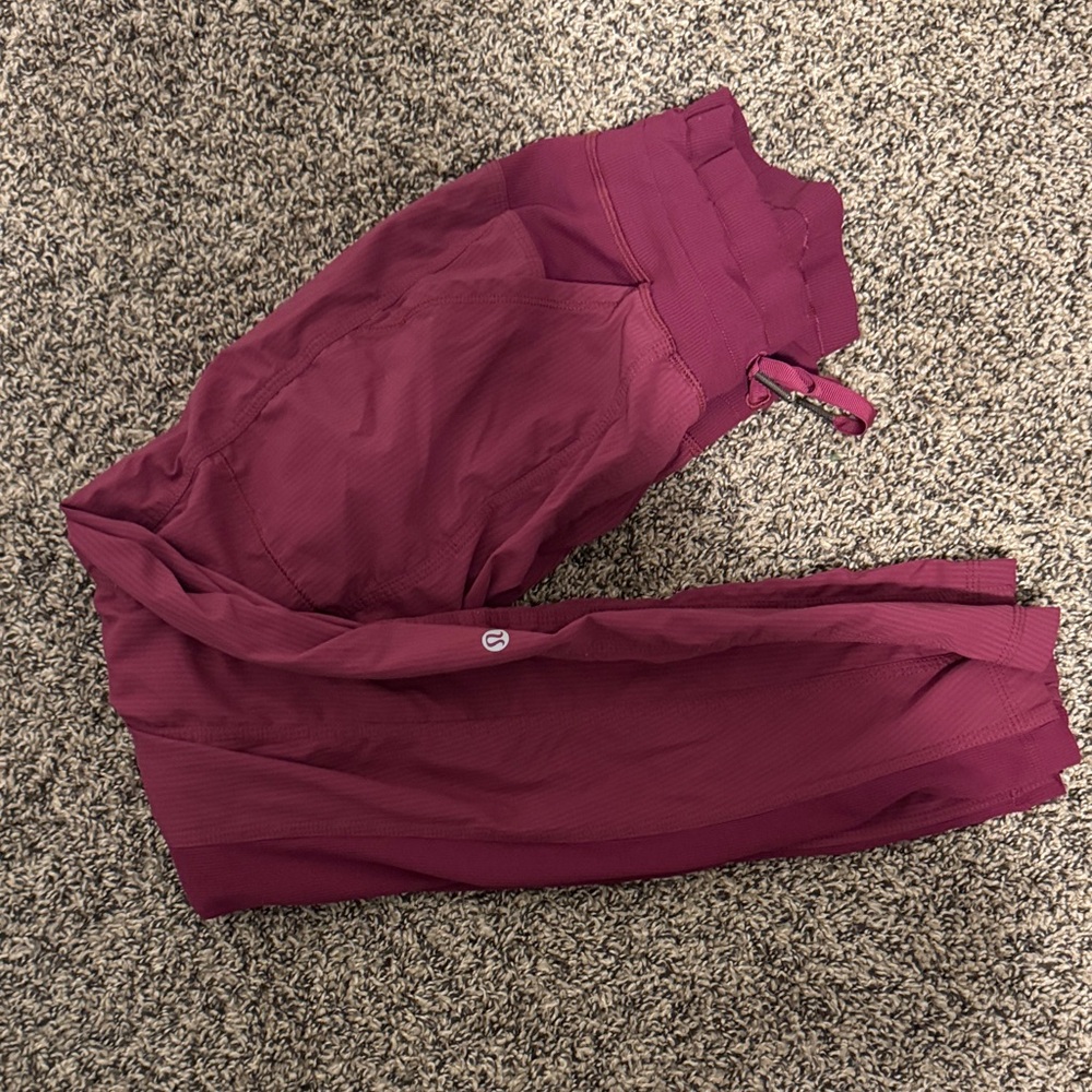 lululemon athletica Magenta dance studio joggers